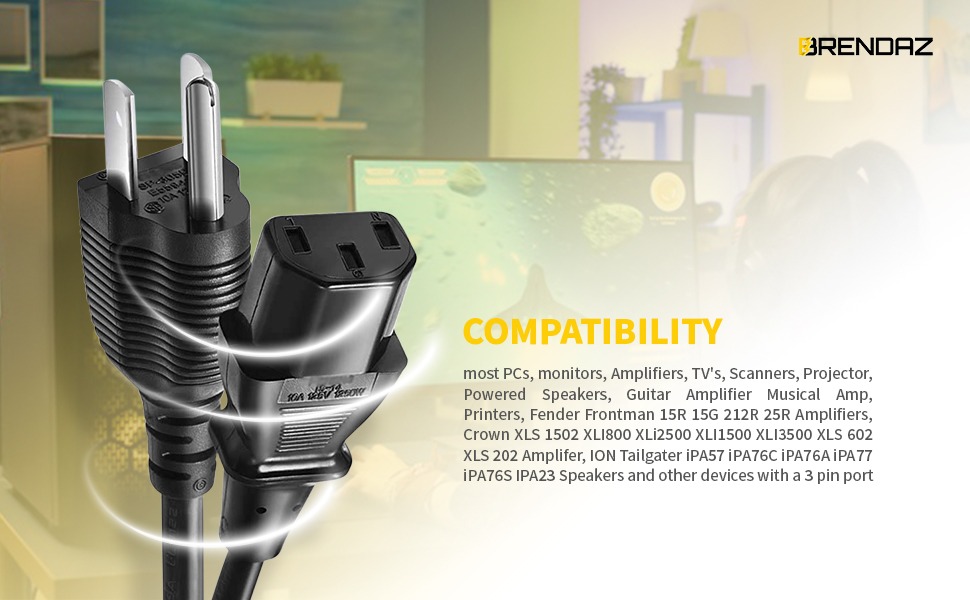 Universal Power Cord 