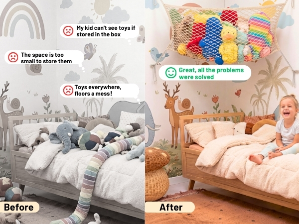STUFFED ANIMAL STORAGE