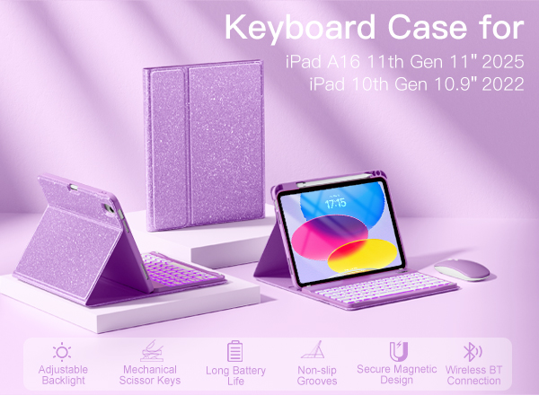 ipad 10th generation case with keyboard