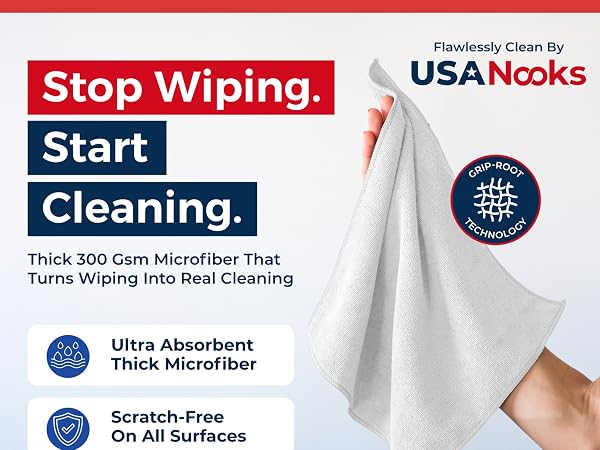 Stop Wiping. Start Cleaning.