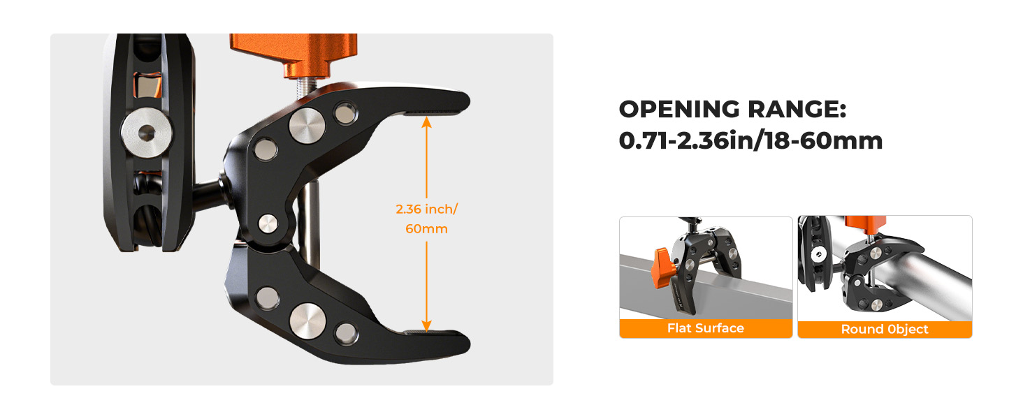 K&amp;amp;amp;amp;F Concept super clamp with magic arm