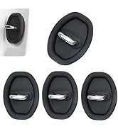 Zosgrew 4 PCS Door Latch Lock Covers, Silicone Door Latch Protective Cover, Self-Adhesive Anti-Ru...