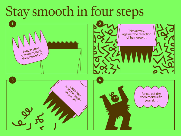 manscape hair trimmer for men shaver for men