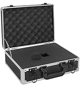 ITHWIU 14 Inch Hard Shell Carrying Case Ideal for Wireless Mic System Storage &amp; Camera Gear Trans...