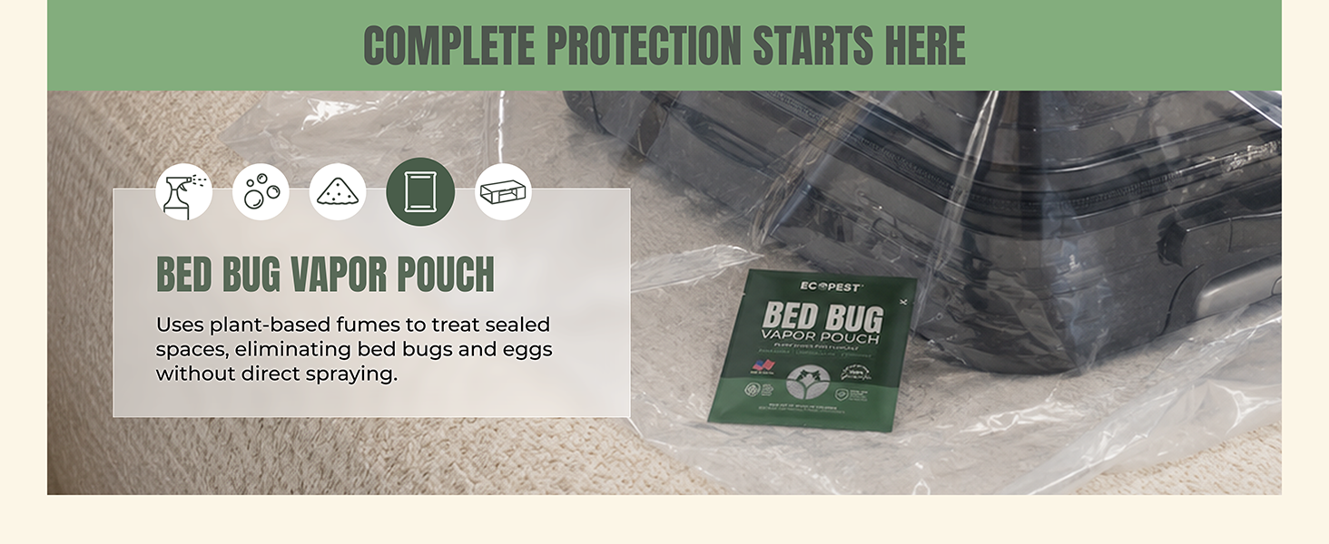 bed bug vapor pouch