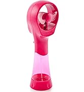 O2COOL Elite Battery Powered Handheld Water Misting Fans (Raspberry)…
