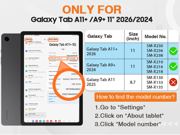 galaxy tab a11 plus case