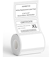 NIIMBOT M3 Thermal Transfer Labels 2.76''×1.57'', Only for M3 Label Maker, Waterproof Oil-Proof, ...