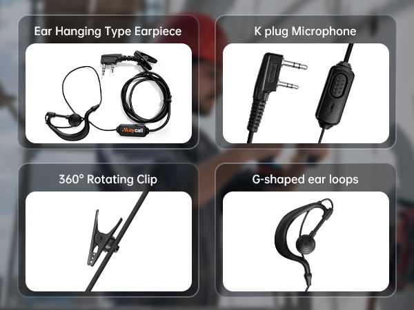 Walkie Talkie with headphones