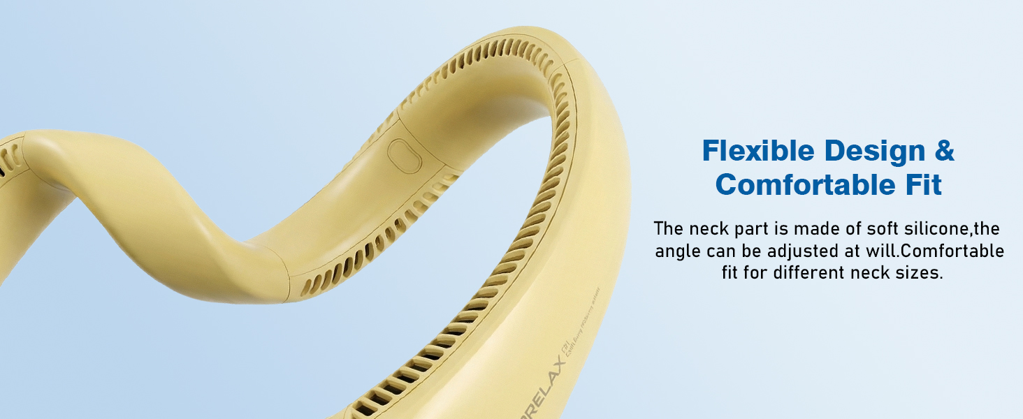 rechargeable neck fan