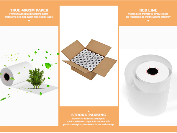 2 1/4 x 50 credit card paper roll