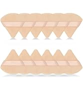12Pcs of Triangular Powder Puff Makeup Sponges, Made of Super-soft Velvet, Designed for Contourin...