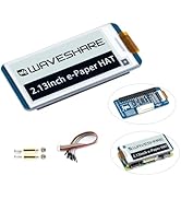 Waveshare 2.13inch E-Ink Display HAT 250x122 Pixel E-Paper for Raspberry Pi 5/4B/3B+/3B/2B/Zero W...