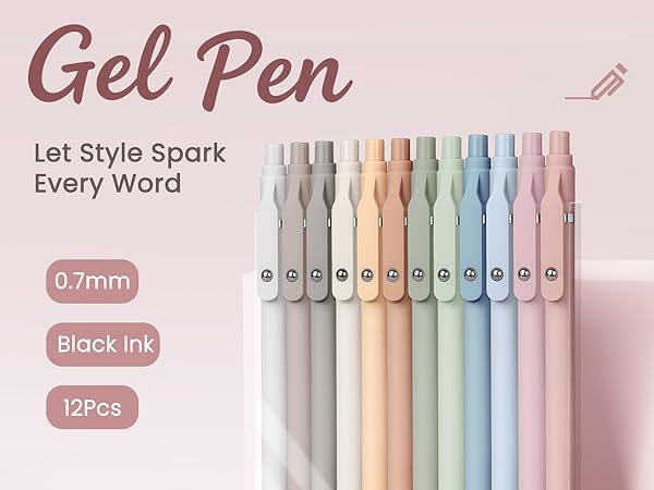 gel pens