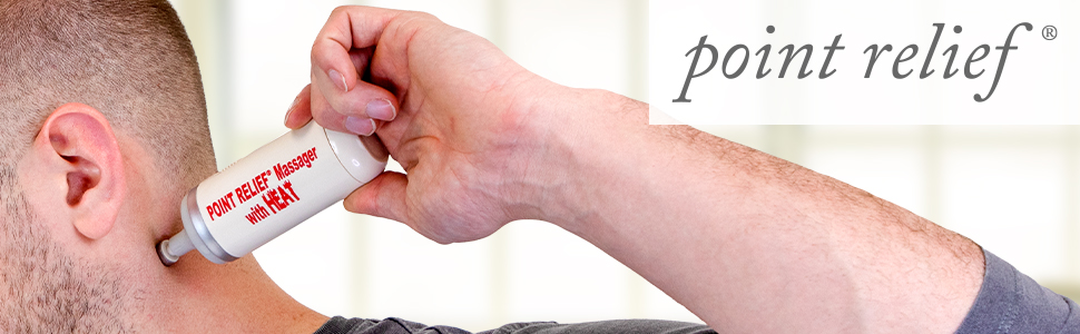 point relief mini massager handheld massage with head target pain relief stress