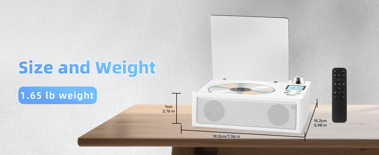 Portable CD Player Boombox