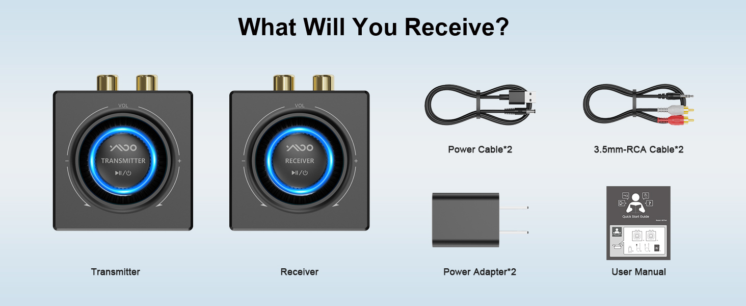 Audio Transmitter Receiver Set