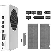 ECHZOVE Dust Plugs Compatible with Xbox Series S, Dust Filter Kit Compatible with Xbox Series S, ...