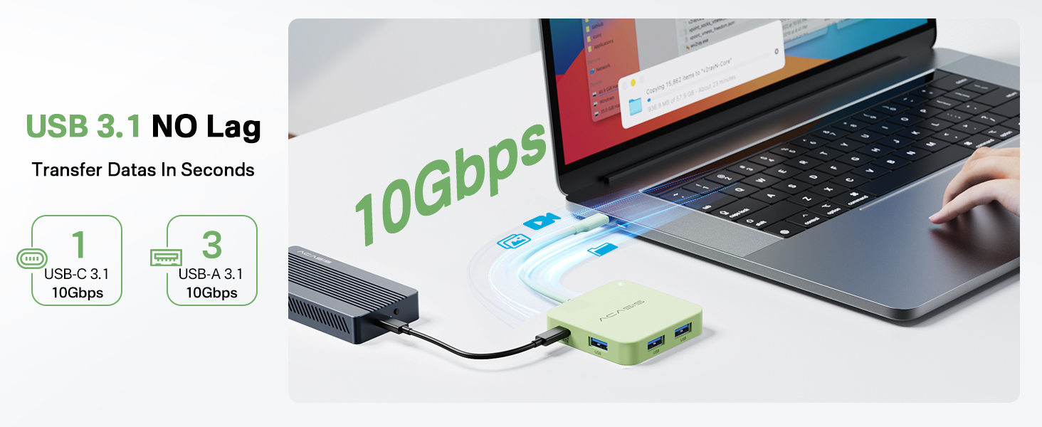 USB C Hub 10Gbps
