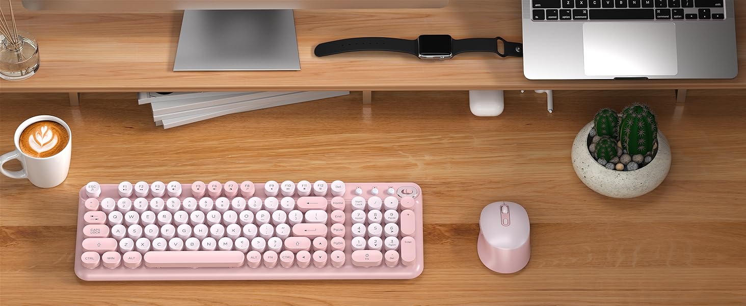 Wireless Keyboard and Mouse Combo