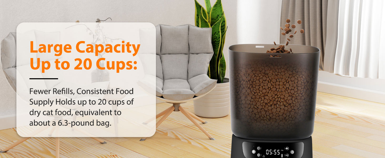 Large Capacity 20 Cups