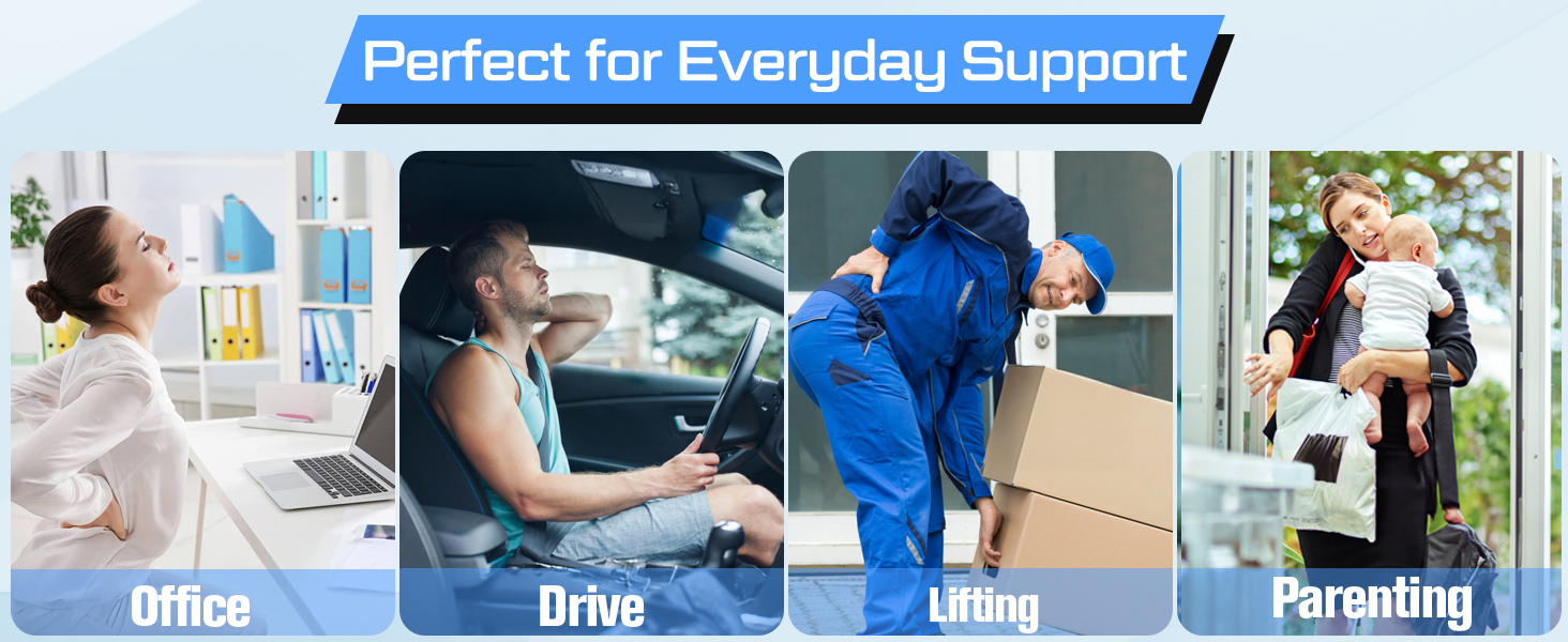 back brace for men lower back pain relief