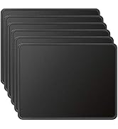 MROCO Mouse Pad 6 Pack [30% Larger] with Non-Slip Rubber Base, Premium-Textured &amp; Waterproof Mous...