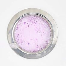 Image showing the disposal pods foaming in the drain