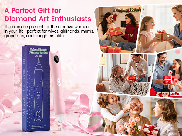Electric Diamond Art Vacuum Pen
