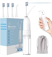 Marchpower Upgraded 2-in-1 Electric Toothbrush with Water Flosser, 3+4 Smart Modes,Portable Oral ...