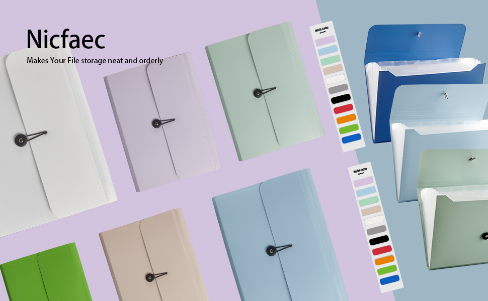 Expanding File Folder File Organizer 13 Pockets