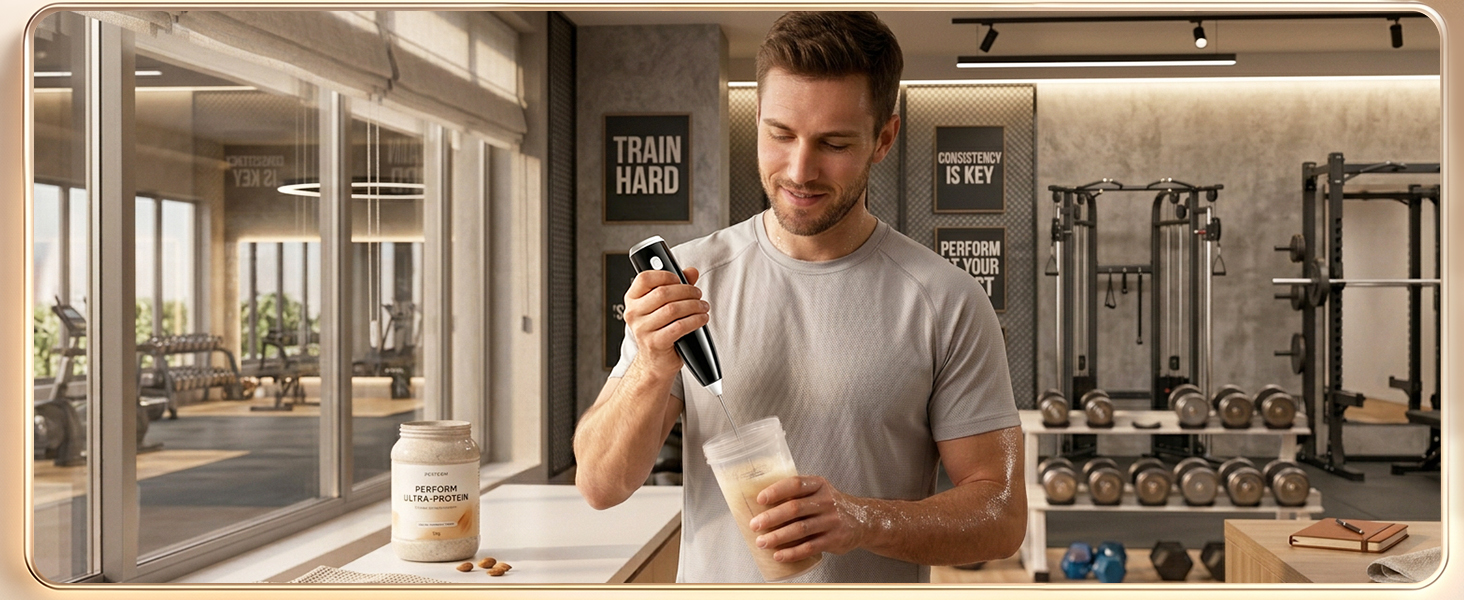Party Milk Frother: Perfect for Family Gatherings, Make Lattes &amp;amp;amp;amp; Hot Chocolate for Groups