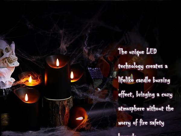 Halloween Decoration battery operated candles
