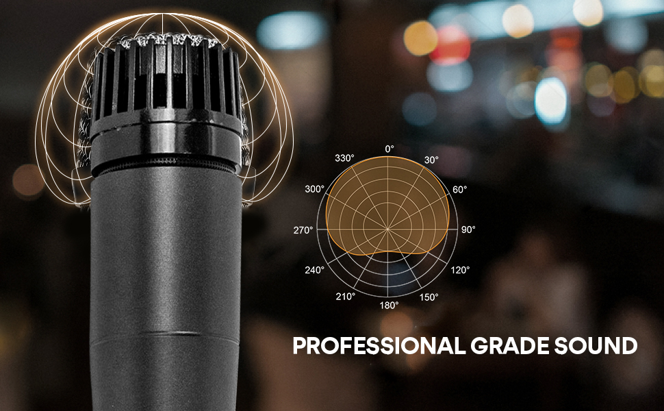 microphone for singing, wired microphone, dynamic microphone, mic, singing microphone