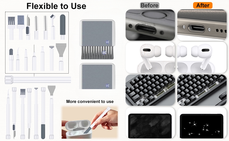 work from anywhere kit, electronic cleaning kit, cleaning kit, electronic tool kit, electronic kit