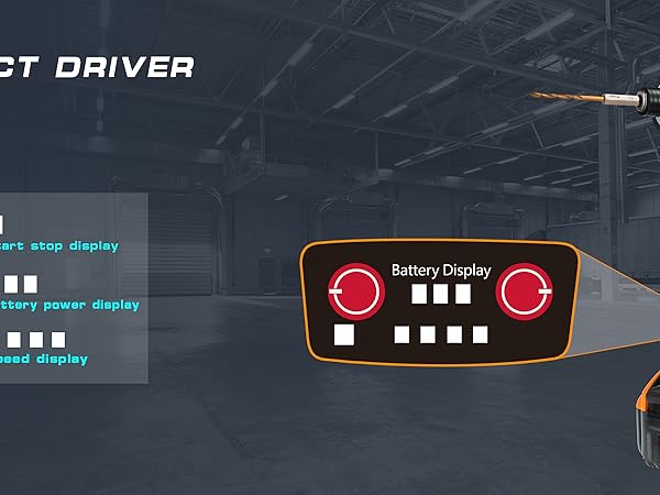 Cordless impact drive drill power electric 1/4 inch high torque brushless set combo lithium