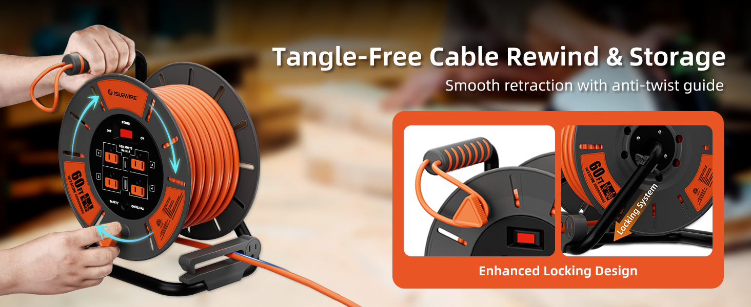 extension cord outdoor with multiple outlets