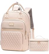 Weitars Lunch Backpack for Women,15.6 Inch Laptop Backpack Travel Backpack for Women,Work Backpac...