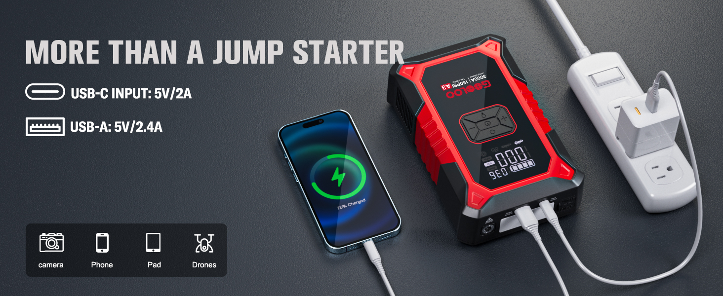 jump starter with air compressor