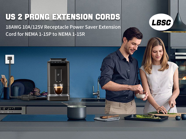 US 2 PRONG EXTENSION CORDS