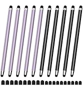 10 PCS Stylus,Stylus Pen for Touchscreen,Stylus 2-in-1 High Sensitivity &amp; Precision Suitable for ...