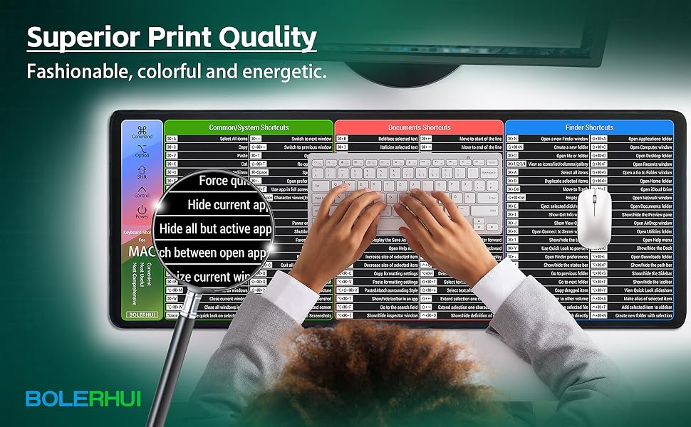 Clear, beautiful, and colorful printing