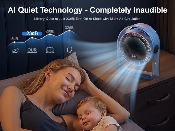 Ultra-quiet.bedrooms, kids rooms, offices.Suitable for light sleepers, families with babies,workers