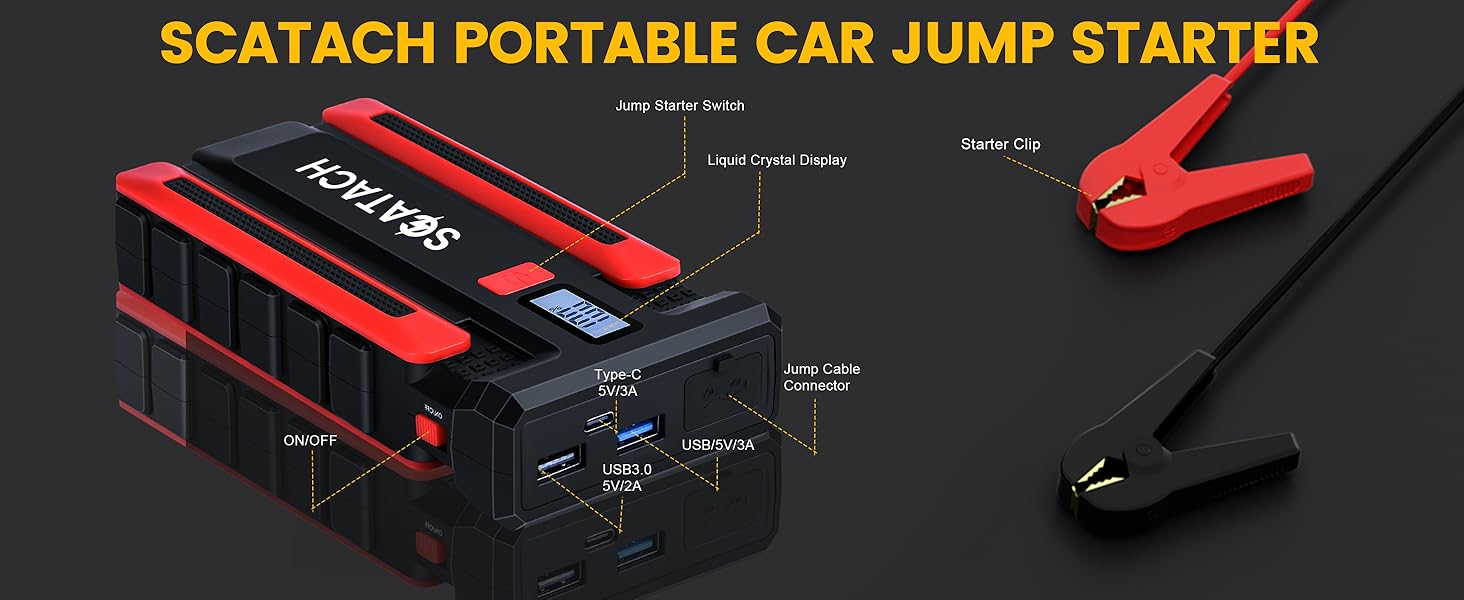 car battery jump starter