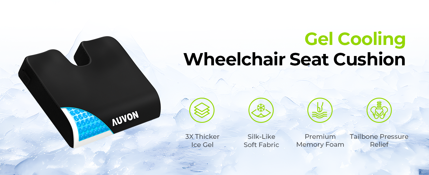 Gel Wheelchair Seat Cushion