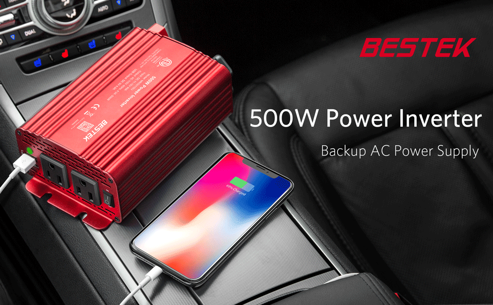 BESTEK power inverter 500W