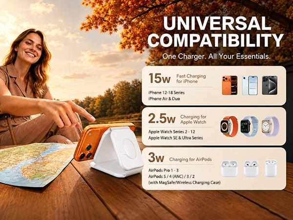 15W wireless chargers