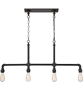 Nuvo 60/5794 Four Light Pendant, 17.00x27.00x2.31, Industrial Bronze