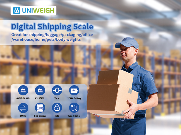 UNIWEIGH Shipping Scale