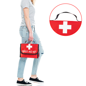 empty first aid bag
